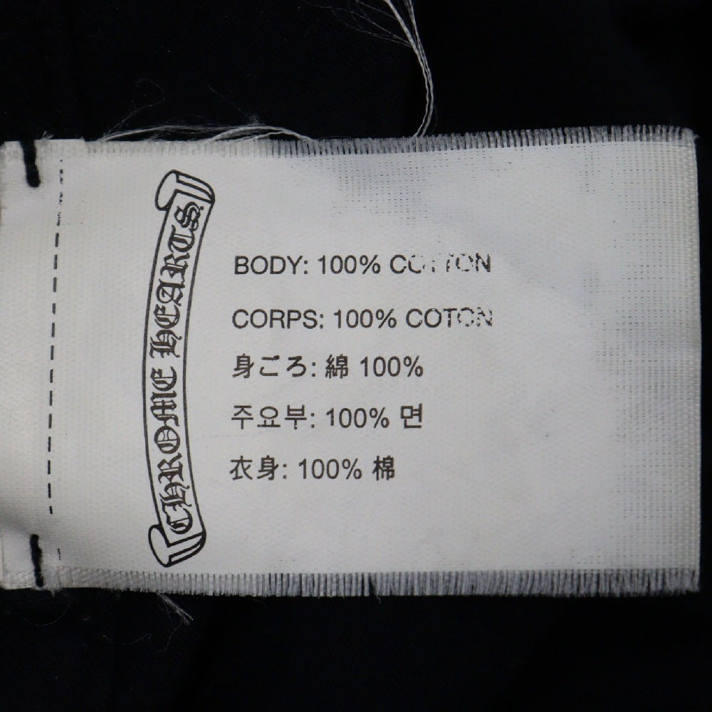 CHROME HEARTS(クロムハーツ) FOTI Print フォティプリントT半袖Tシャツ カットソー ブラック