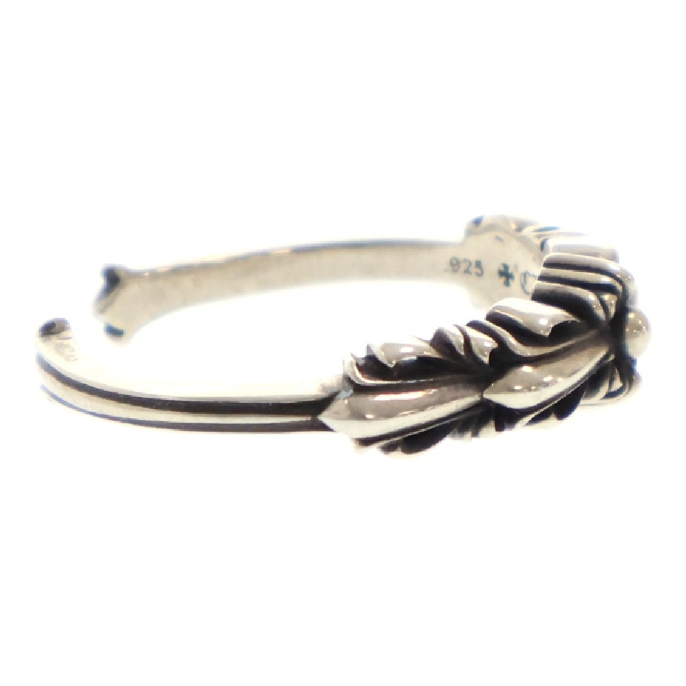 CHROME HEARTS(クロムハーツ) BABY CLSC ベイビークラシックダブルフローラル シルバーリング 23号