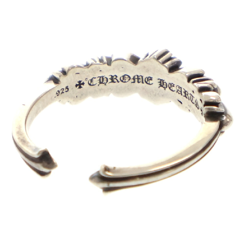 CHROME HEARTS(クロムハーツ) BABY CLSC ベイビークラシックダブルフローラル シルバーリング 23号