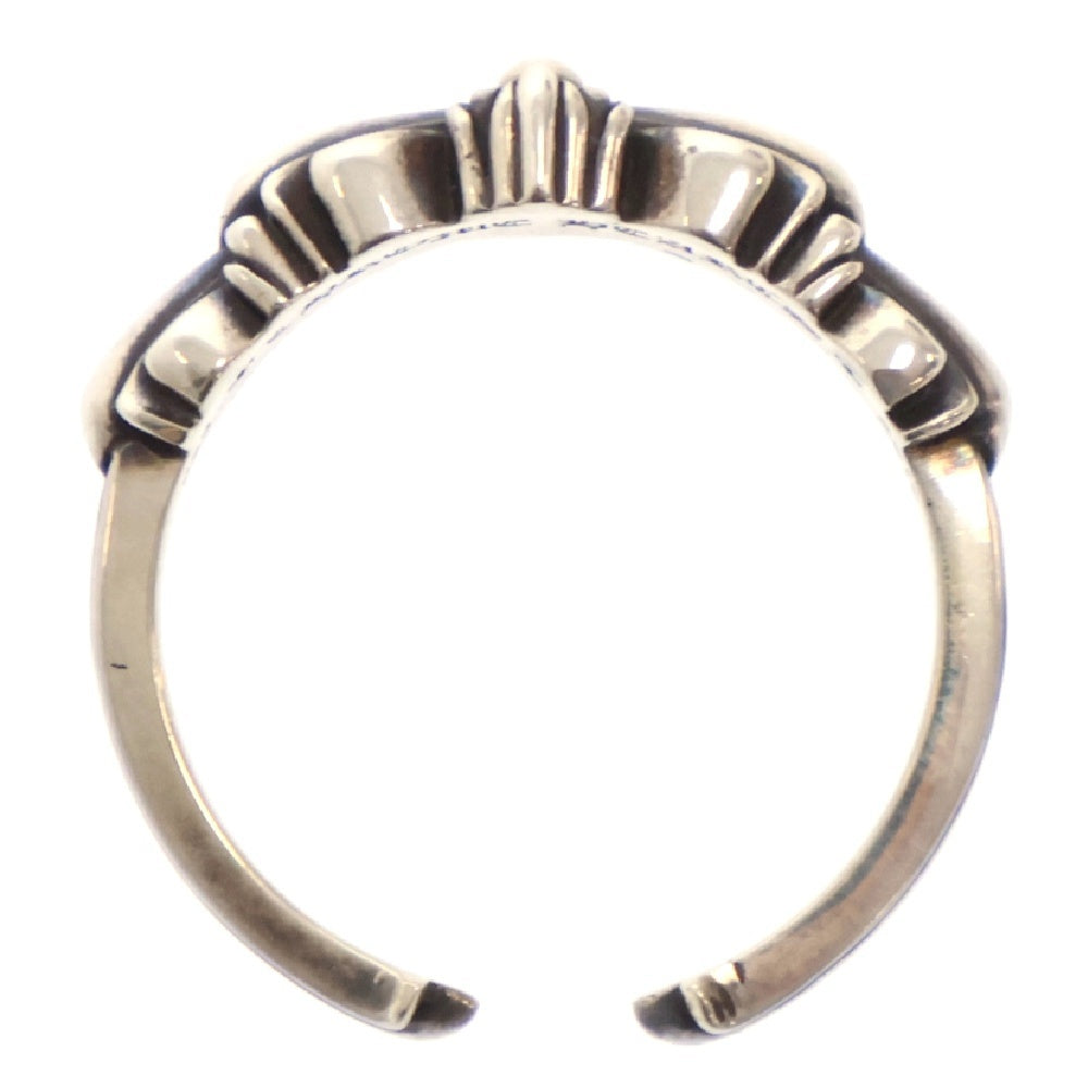 CHROME HEARTS(クロムハーツ) BABY CLSC ベイビークラシックダブルフローラル シルバーリング 23号