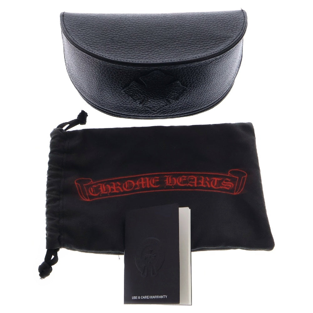 CHROME HEARTS(クロムハーツ) U CNT SEA ME フローラルクロステンプル サングラス アイウェア レッド