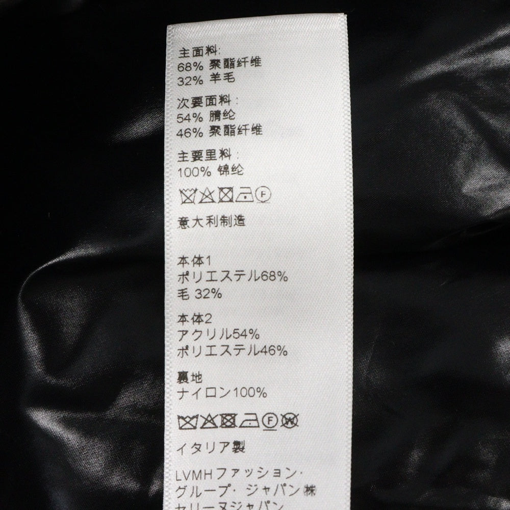 CELINE(セリーヌ) 22SS バイマテリアル カモフラージュフリースブルゾン 2Y579893L ジャケット ブラック/ブラウン
