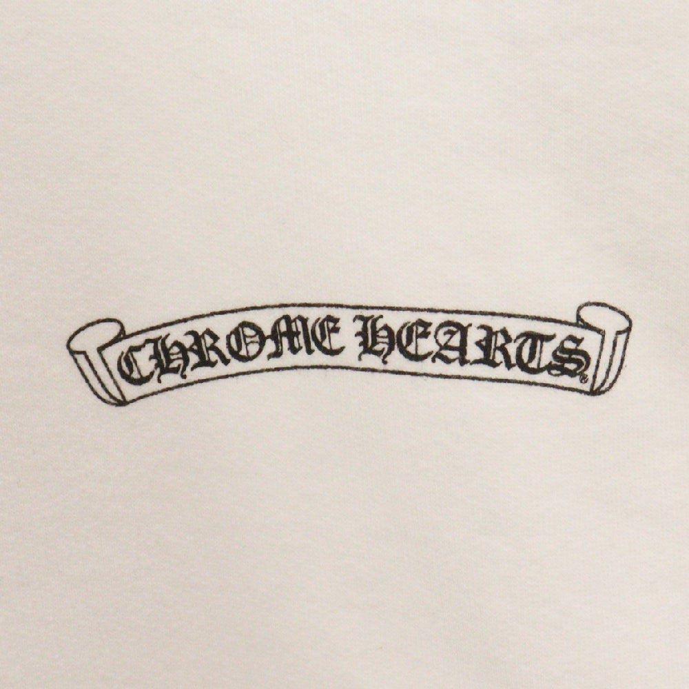 CHROME HEARTS(クロムハーツ) バッグCHプラスプリント プルオーバーパーカー ホワイト
