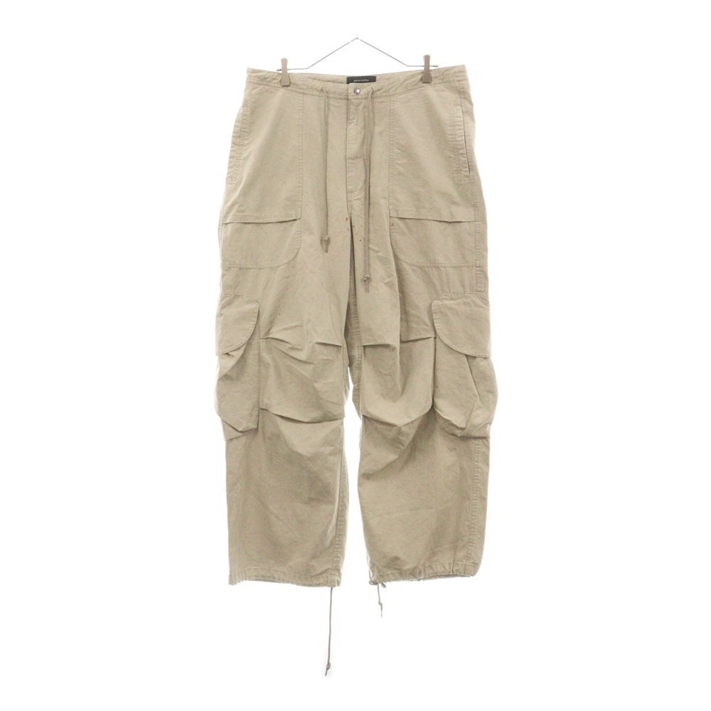 entire studios(エンタイア スタジオ) FREIGHT CARGO PANTS ES2395 P0047 フライト ドローストリング カーゴパンツ ベージュ