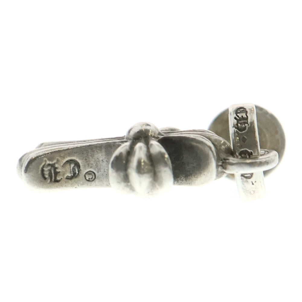 CHROME HEARTS(クロムハーツ) BBY F PPRCHN ベイビーファットクロス ドロップピアス シルバー BCA090