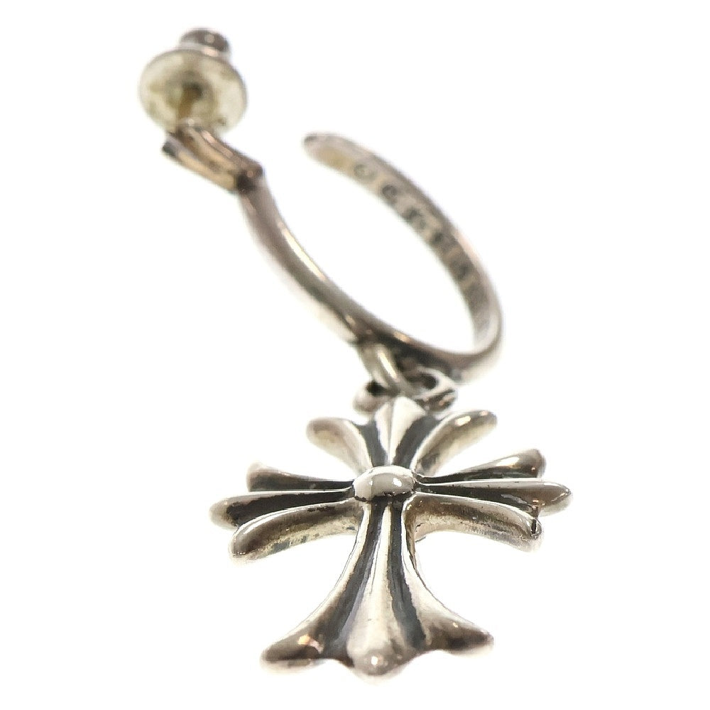CHROME HEARTS(クロムハーツ) TINY CH CROSS タイニーCHクロスフープ シルバーピアス シルバー