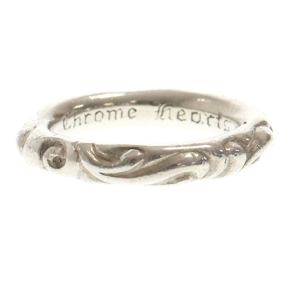 CHROME HEARTS(クロムハーツ) SCRL BAND スクロールバンドリング シルバー 21号
