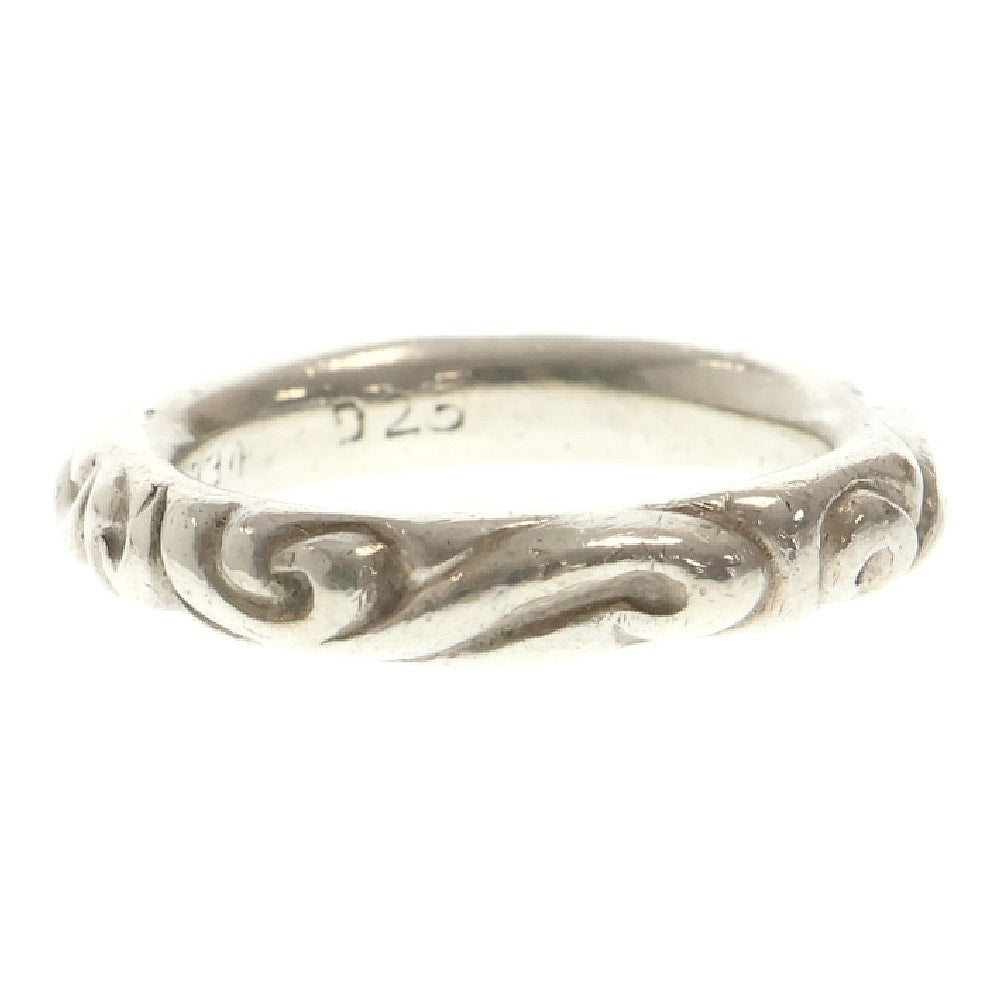 CHROME HEARTS(クロムハーツ) SCRL BAND スクロールバンドリング シルバー 21号