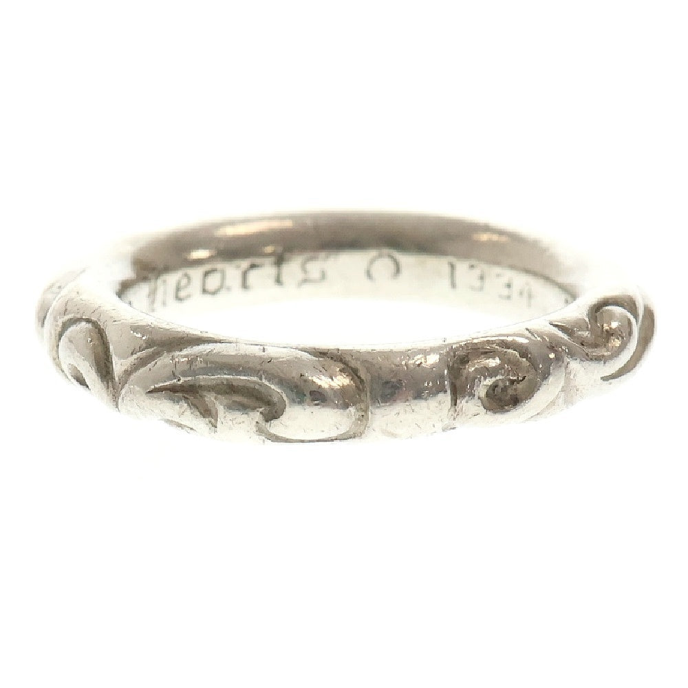 CHROME HEARTS(クロムハーツ) SCRL BAND スクロールバンドリング シルバー 21号