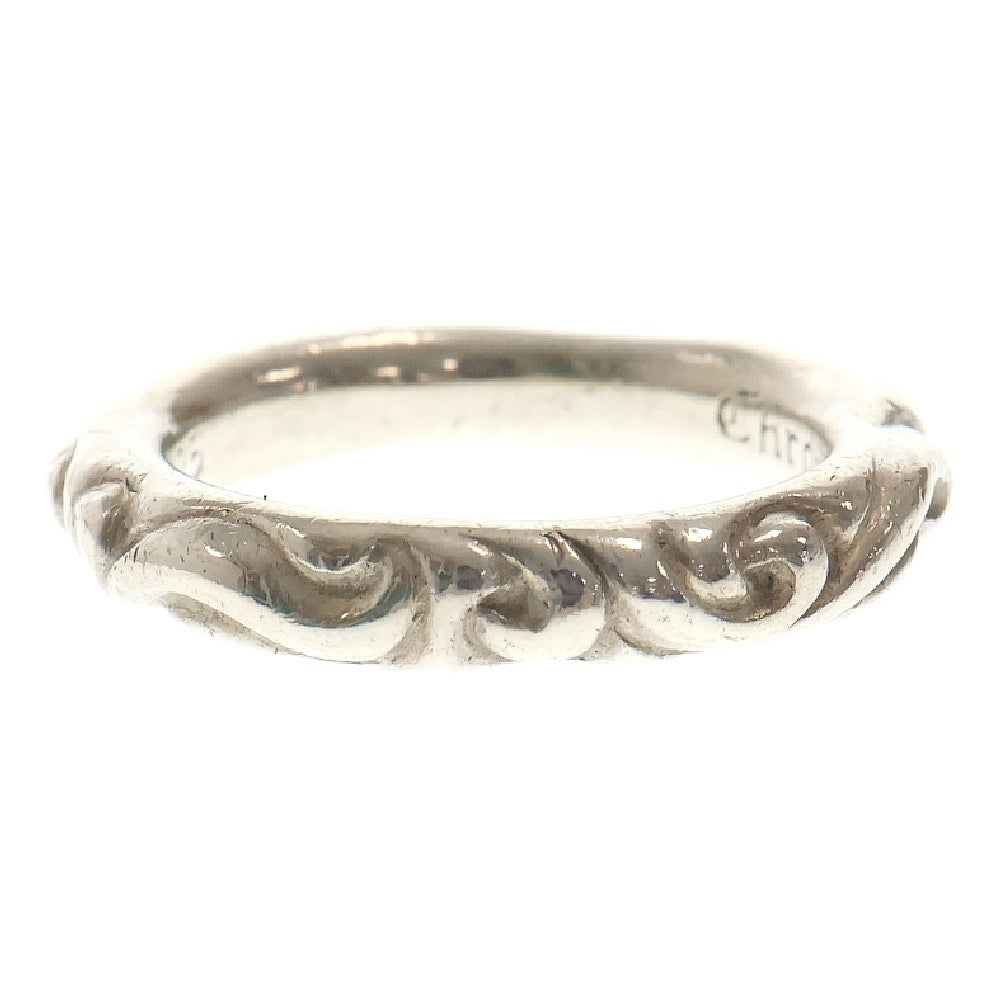 CHROME HEARTS(クロムハーツ) SCRL BAND スクロールバンドリング シルバー 21号