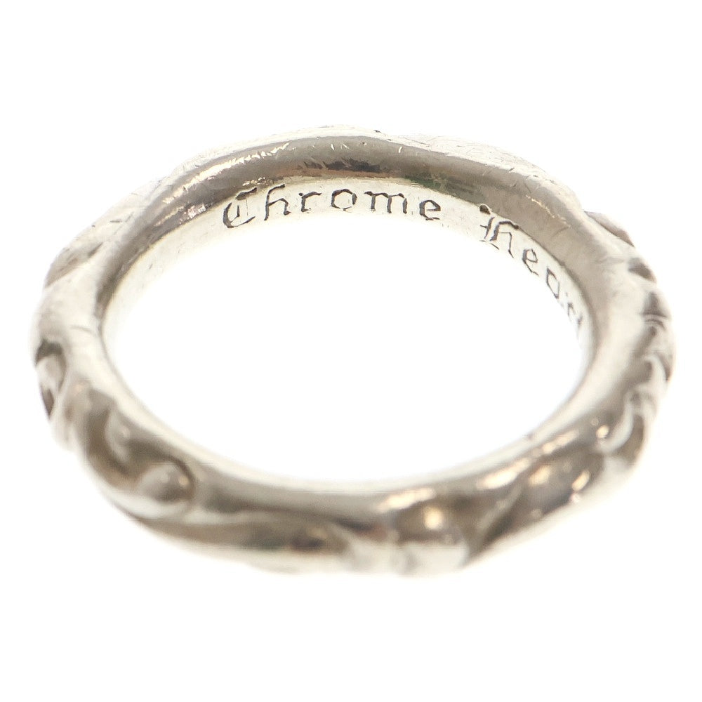 CHROME HEARTS(クロムハーツ) SCRL BAND スクロールバンドリング シルバー 21号