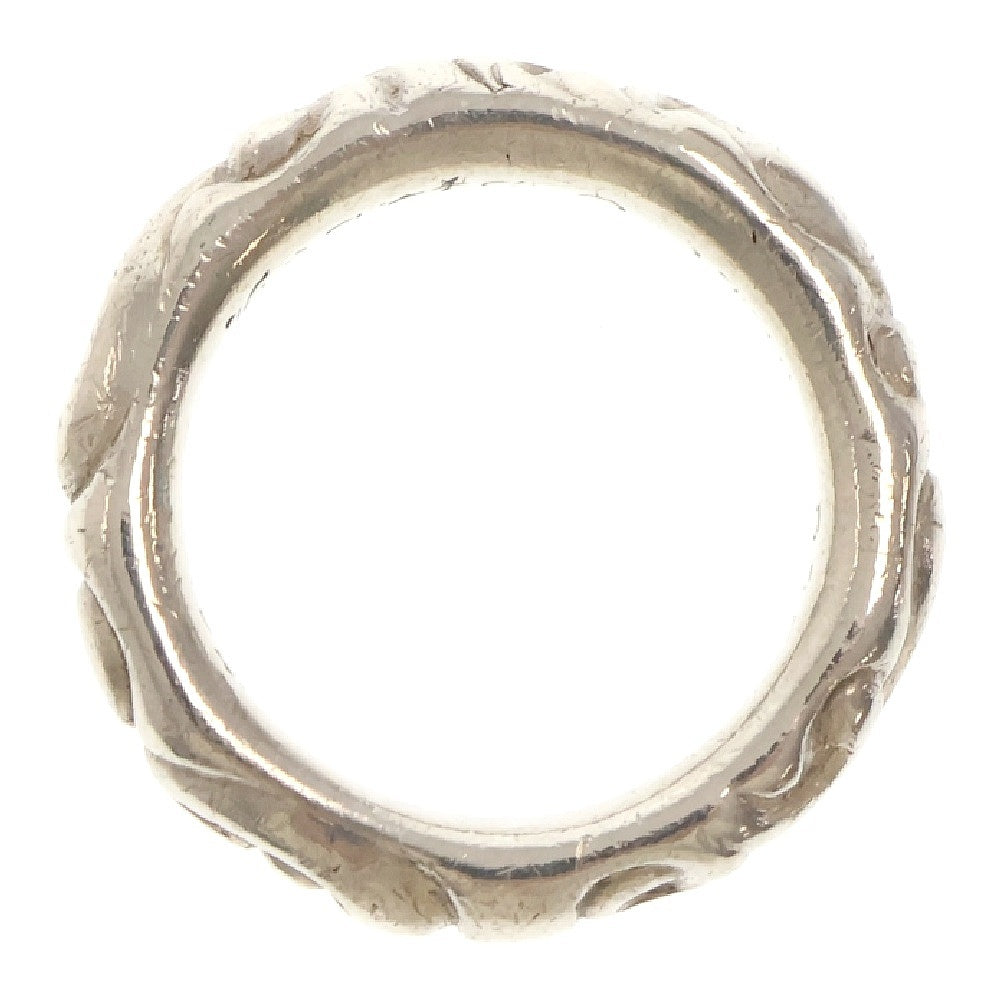 CHROME HEARTS(クロムハーツ) SCRL BAND スクロールバンドリング シルバー 21号