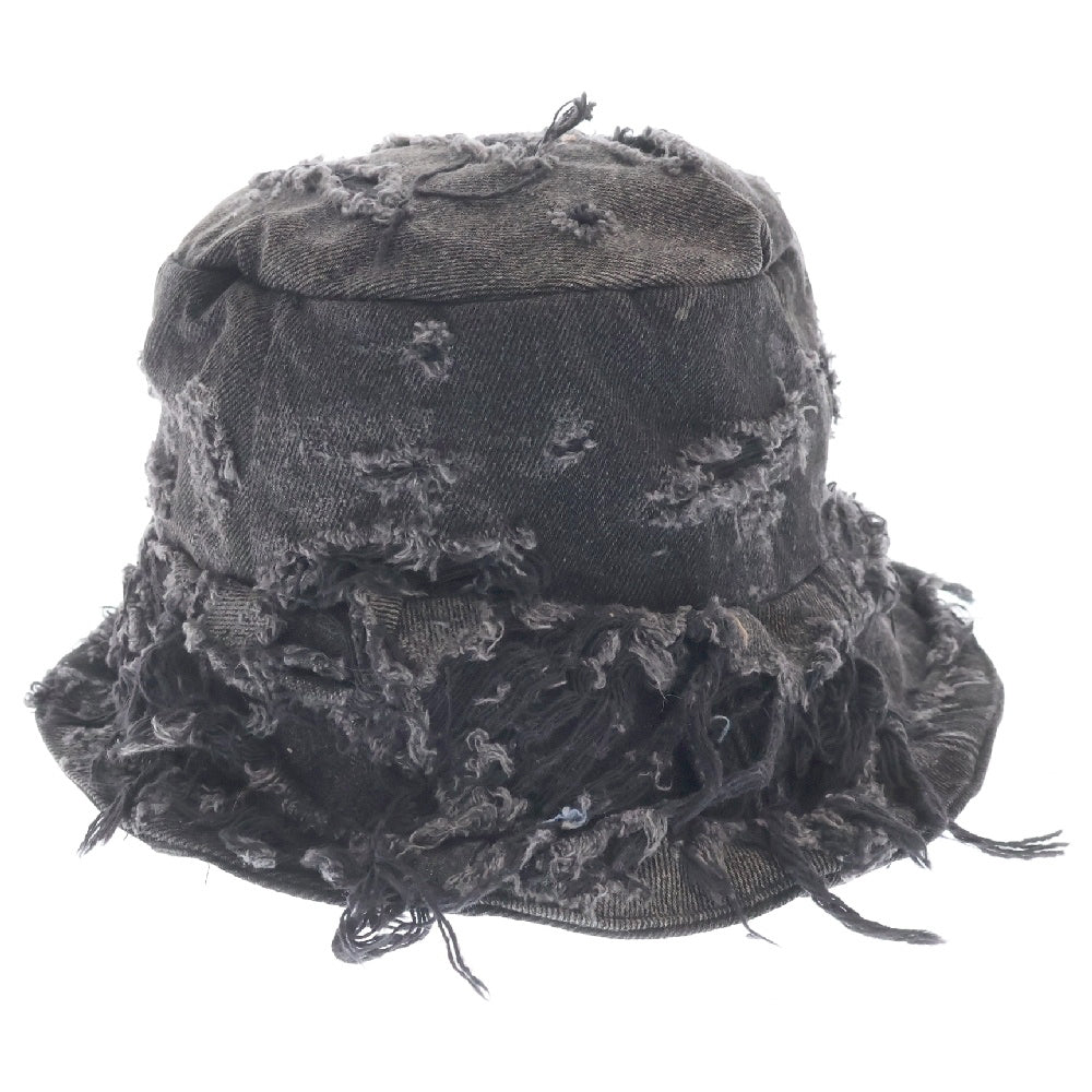 Innocence NYC(イノセンス) DESTROY BUCKET HAT INDEBH01 デストロイ バケットハット ブラック ダメージ加工