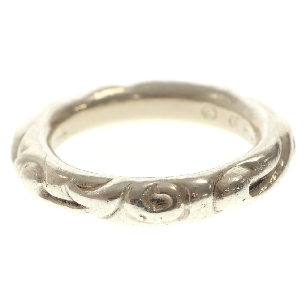CHROME HEARTS(クロムハーツ) SCRL BAND スクロールバンドリング シルバー 16号