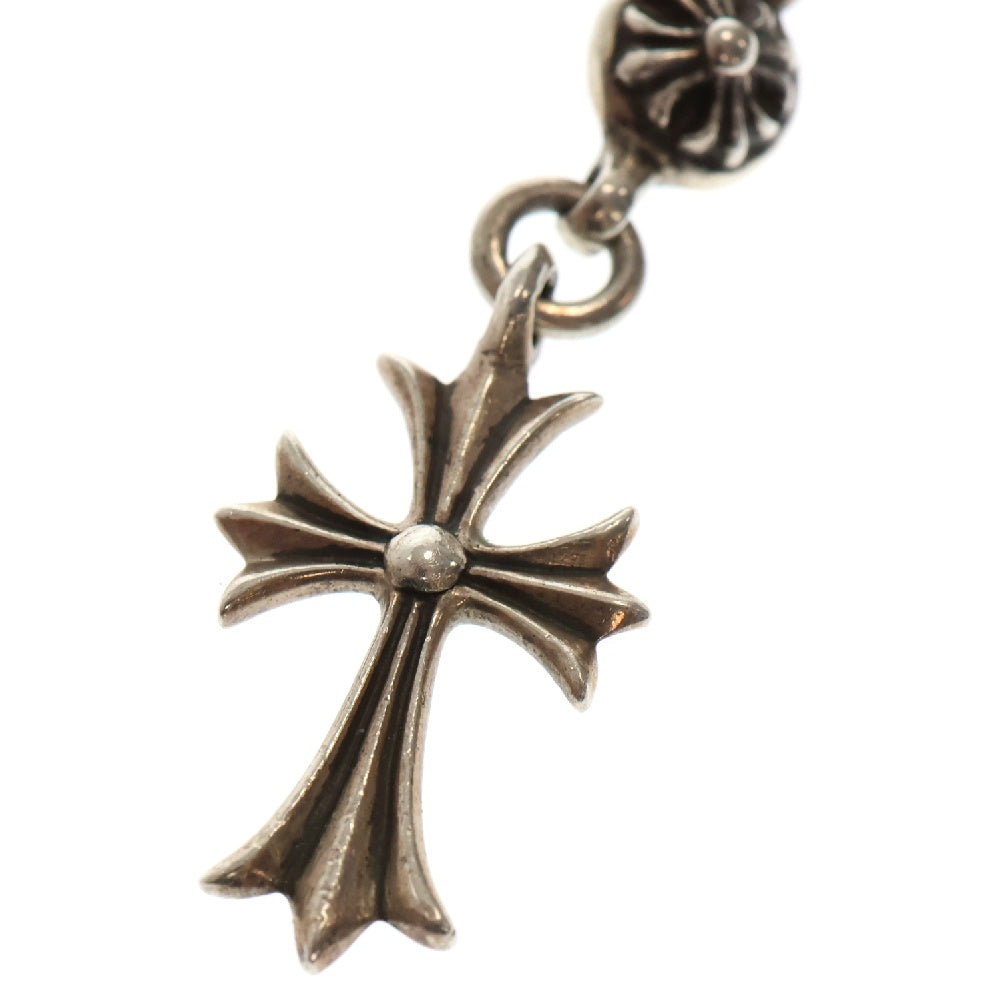 CHROME HEARTS(クロムハーツ) 1B TNY CH CRS 1ボールタイニーCHクロス チャーム シルバーネックレストップ シルバー
