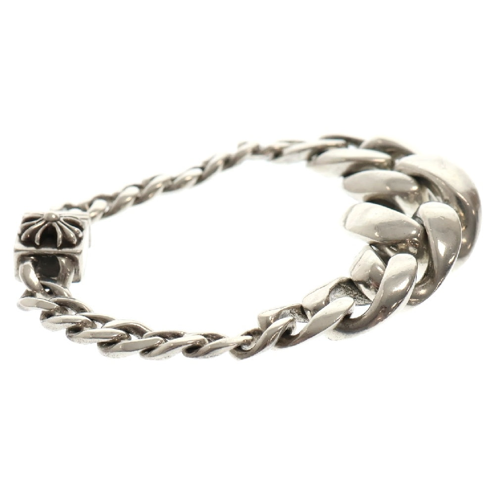 CHROME HEARTS(クロムハーツ) TAPERED CLSC LNK テーパードクラシックリンク シルバーブレスレット シルバー