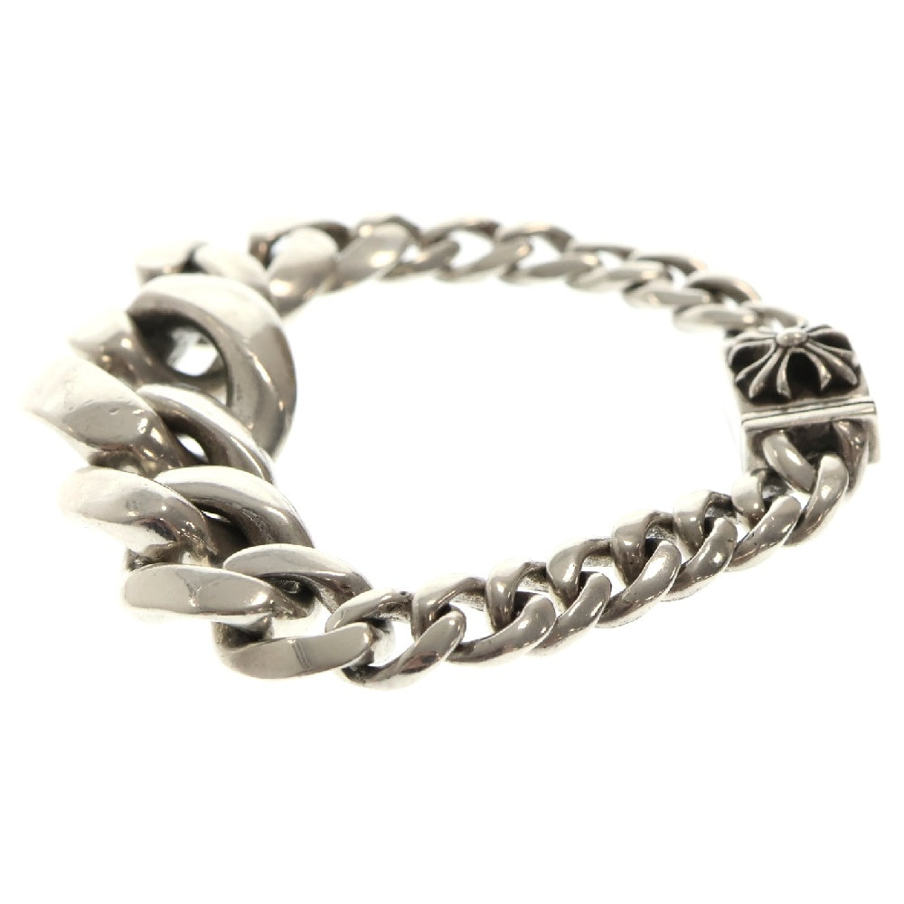 CHROME HEARTS(クロムハーツ) TAPERED CLSC LNK テーパードクラシックリンク シルバーブレスレット シルバー