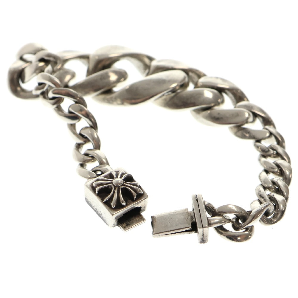 CHROME HEARTS(クロムハーツ) TAPERED CLSC LNK テーパードクラシックリンク シルバーブレスレット シルバー