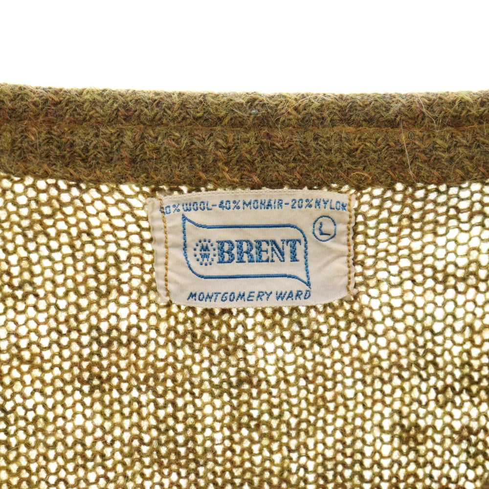 VINTAGE(ヴィンテージ) 60s BRENT MOHAIR KNIT CARDIGAN ブレント モヘアニット カーディガン