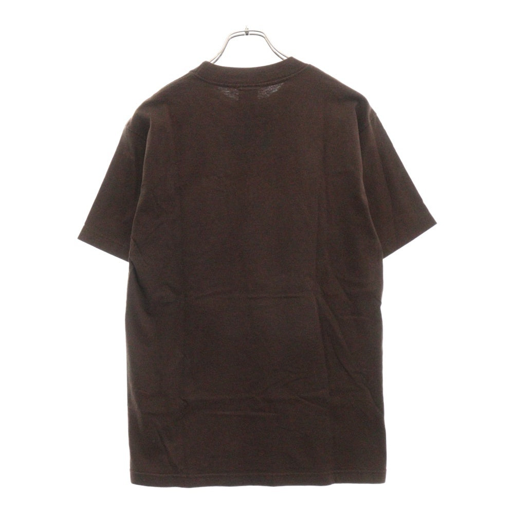 CHROME HEARTS(クロムハーツ) OLD オールドモデル ダガープリントポケット 半袖Tシャツ カットソー ブラウン