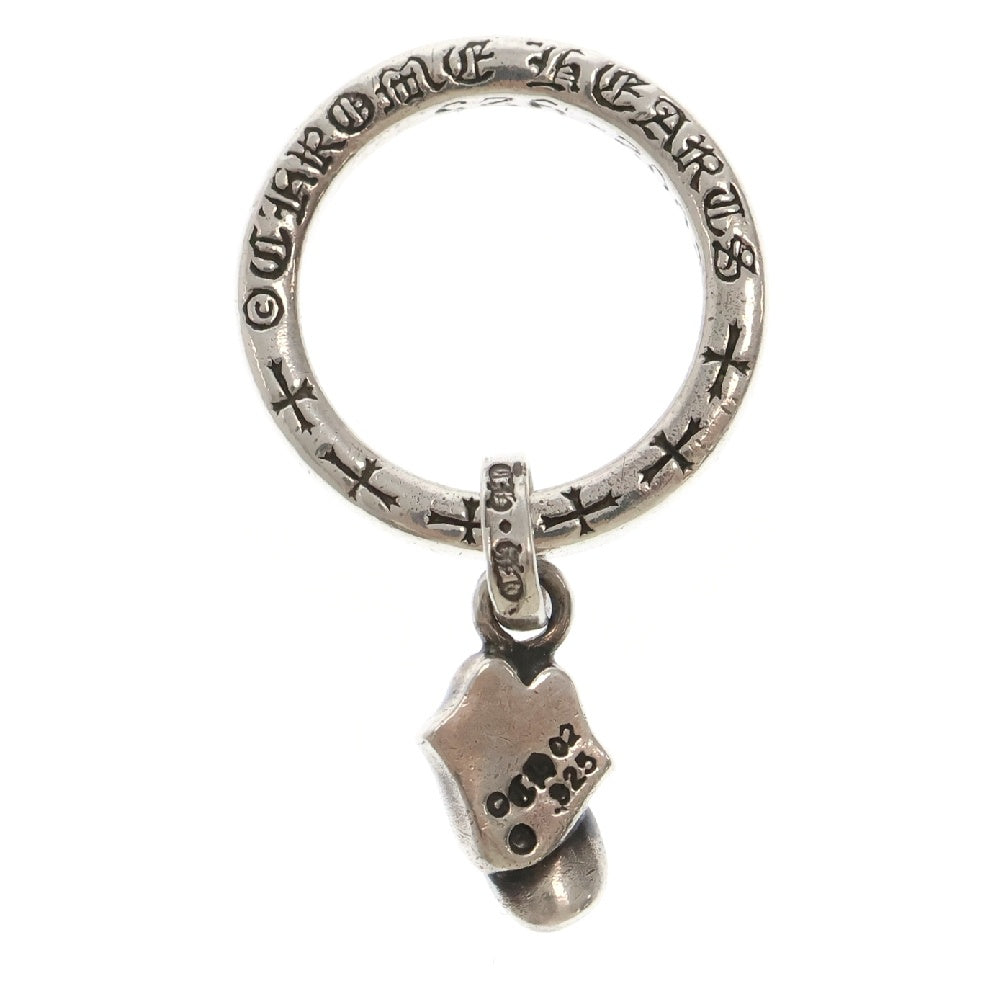 CHROME HEARTS(クロムハーツ) NTFL W 1P DIANTFL wリップアンドタンチャーム 1Pダイヤ シルバーリング シルバー 4号