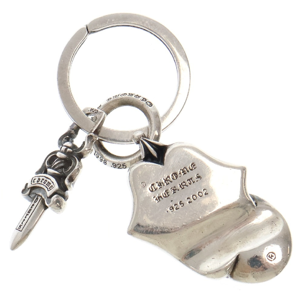 CHROME HEARTS(クロムハーツ) KEYCHEAIN キーリング キーホルダー リップアンドタン スプリットダガー