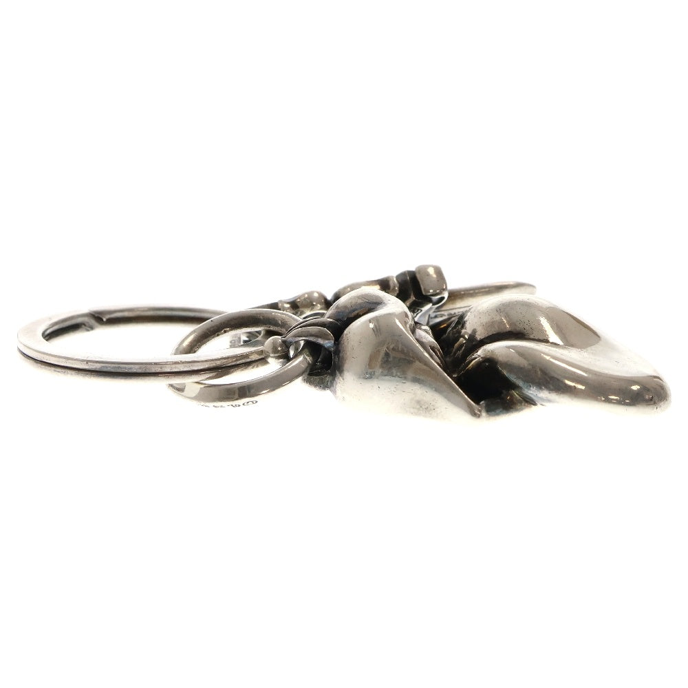 CHROME HEARTS(クロムハーツ) KEYCHEAIN キーリング キーホルダー リップアンドタン スプリットダガー