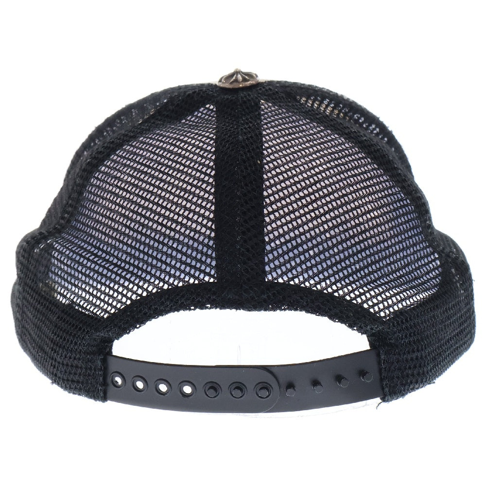 CHROME HEARTS(クロムハーツ) FOTI TRUCKER CAP フォティ トラッカーキャップ クロスボール付メッシュ帽子 ブラック/ホワイト