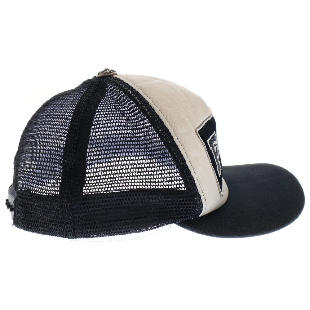 CHROME HEARTS(クロムハーツ) FOTI TRUCKER CAP フォティ トラッカーキャップ クロスボール付メッシュ帽子 ブラック/ホワイト