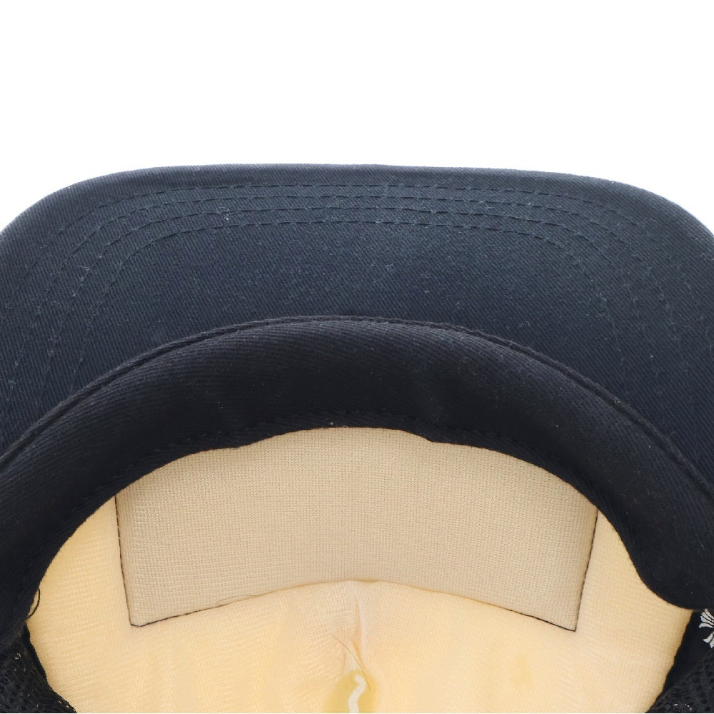 CHROME HEARTS(クロムハーツ) FOTI TRUCKER CAP フォティ トラッカーキャップ クロスボール付メッシュ帽子 ブラック/ホワイト