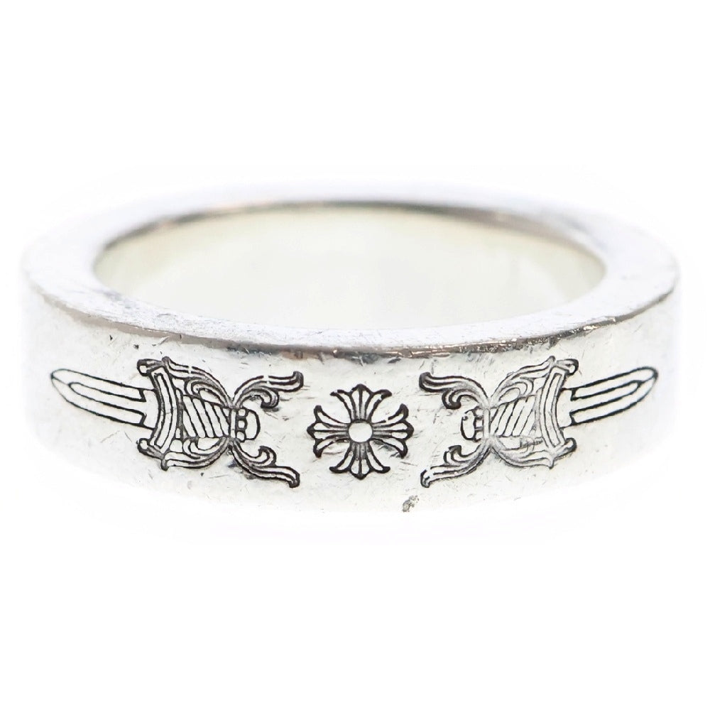 CHROME HEARTS(クロムハーツ) 6mm SPACER DAGGER 6mmスペーサーダガー シルバーリング 15.5号