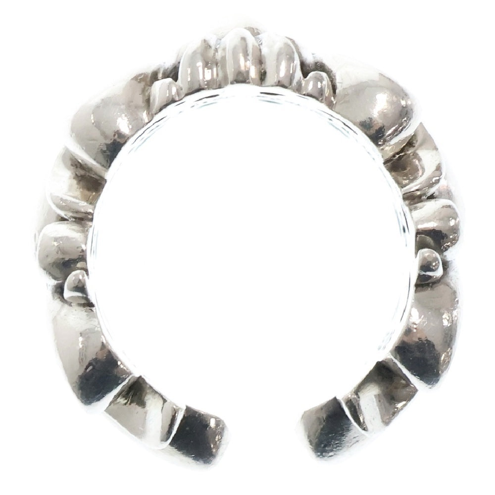 CHROME HEARTS(クロムハーツ) DBL FLRL CRS ダブルフローラルクロス シルバーリング シルバー 14号