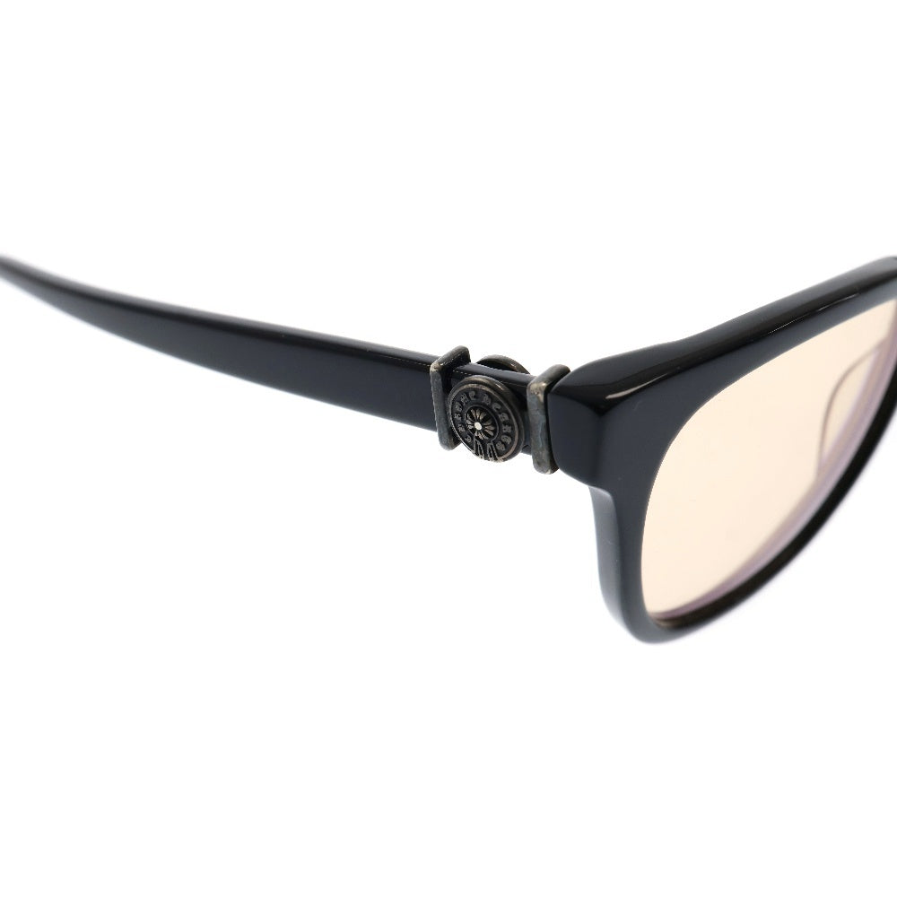 CHROME HEARTS(クロムハーツ) Louvin cup サイドCHプラスデザイン ブラウンフレームサングラス アイウェア 眼鏡※度有り