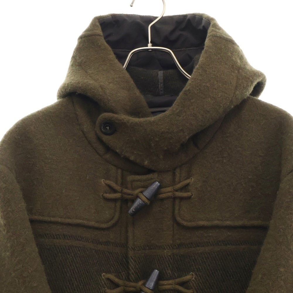 C.P. Company(シーピーカンパニー) ジャカードダッフルコート カーキ 15CMOW349A