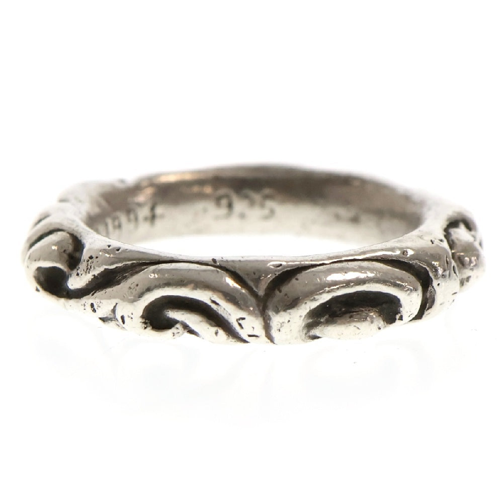 CHROME HEARTS(クロムハーツ) SCRL BAND スクロールバンド リング シルバー