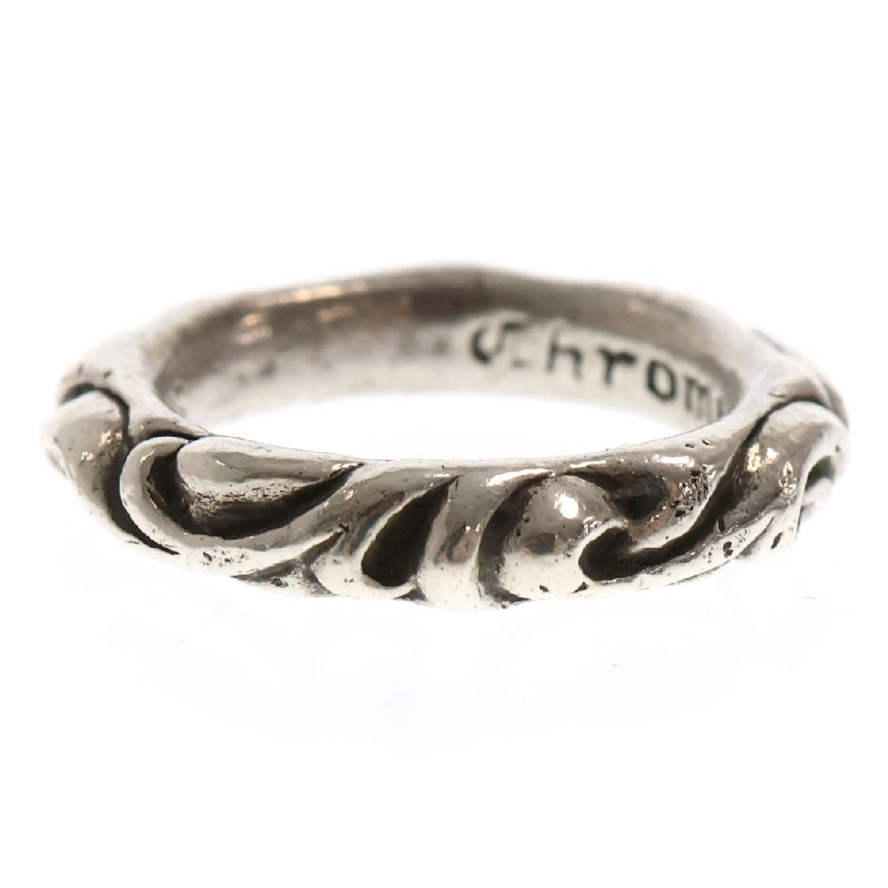 CHROME HEARTS(クロムハーツ) SCRL BAND スクロールバンド リング シルバー