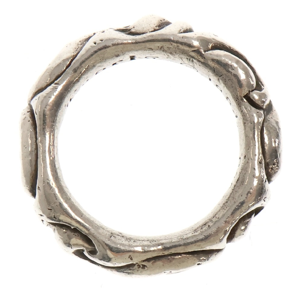 CHROME HEARTS(クロムハーツ) SCRL BAND スクロールバンド リング シルバー