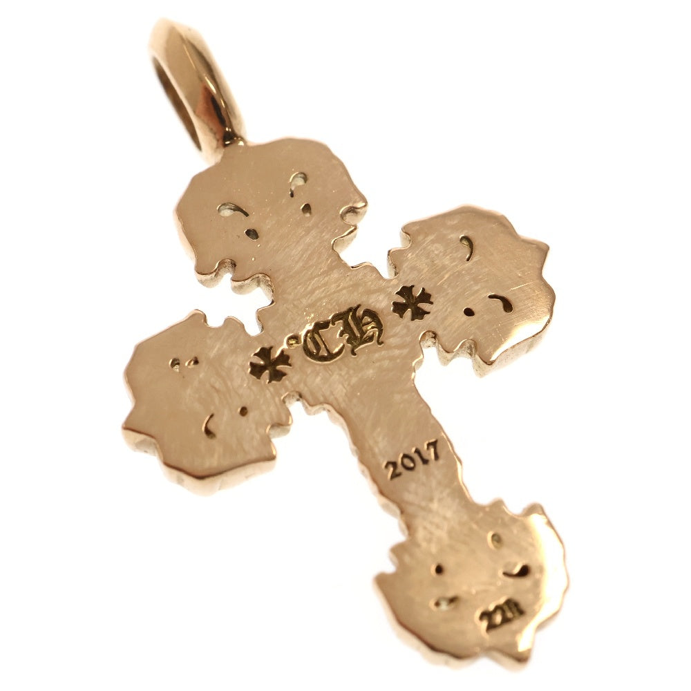 CHROME HEARTS(クロムハーツ) 22K FILIGREE TINY 1DIA タイニーフィリグリークロス 1ダイヤ ペンダントトップ ゴールド BCA044