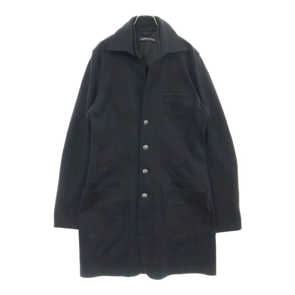 CHROME HEARTS(クロムハーツ) クロスボールボタン ロングコート ブラック