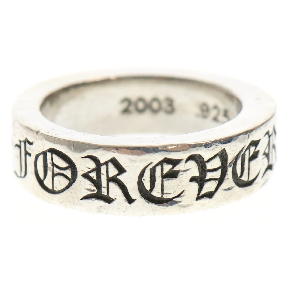 CHROME HEARTS(クロムハーツ) 6mm SPACER FOREVER 6mmスペーサーリング フォーエバーシルバー BCA337