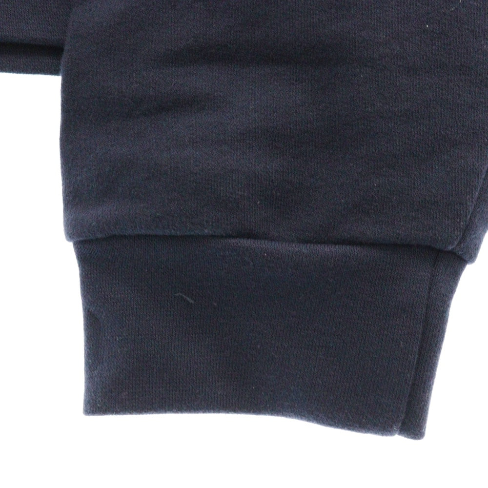 CHROME HEARTS(クロムハーツ) SWTSHRT PLVR プルオーバーパーカー 袖フローラルバックホースシューパーカー ネイビー/レッド