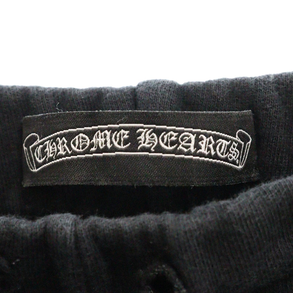 CHROME HEARTS(クロムハーツ) CHパッチ付き スウェット ハーフパンツ ブラック