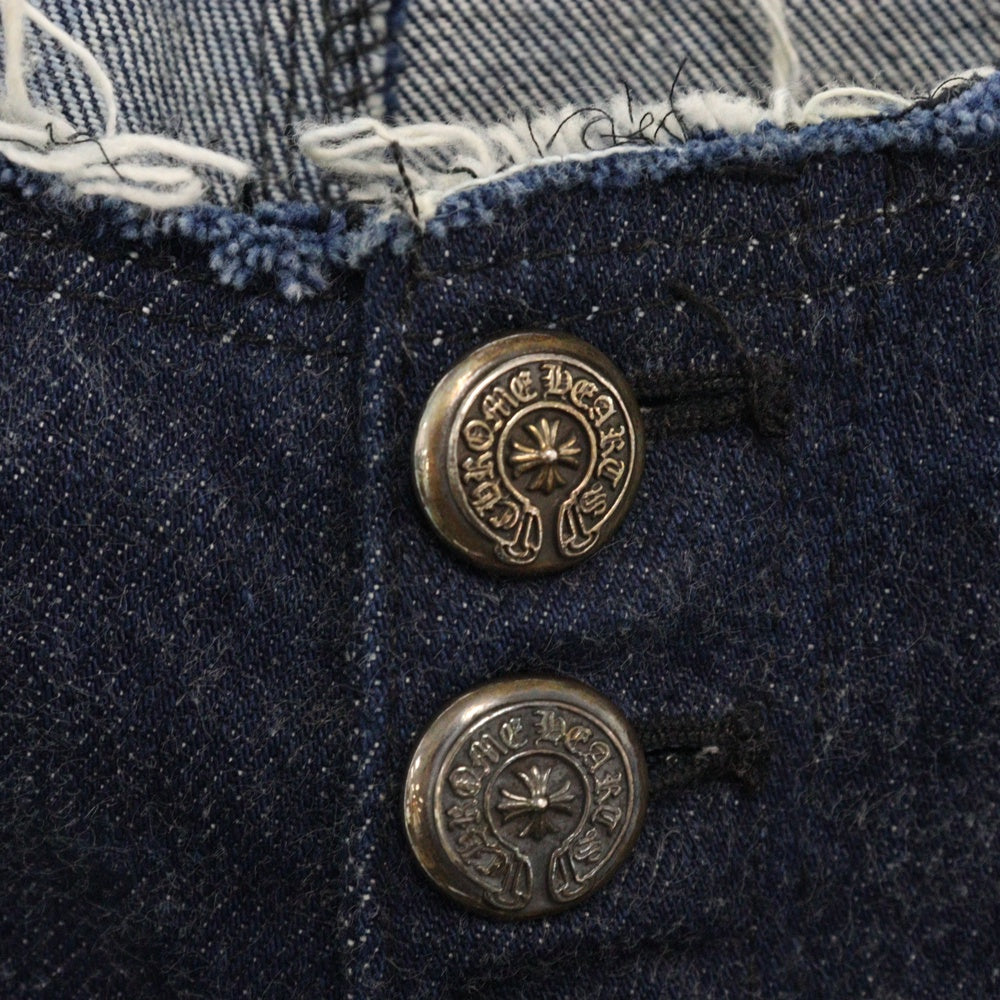 CHROME HEARTS(クロムハーツ) DNM PANTS OLD フレアデニムパンツ インディゴ レディース 24R