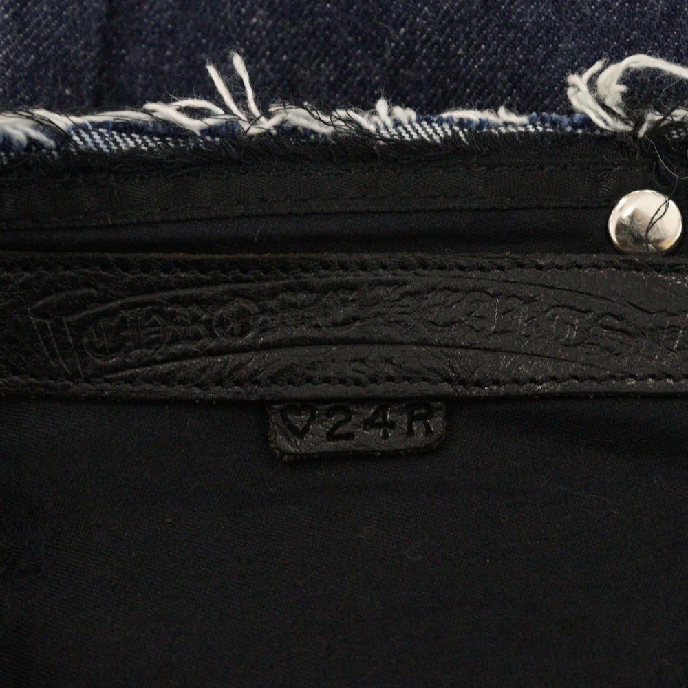 CHROME HEARTS(クロムハーツ) DNM PANTS OLD フレアデニムパンツ インディゴ レディース 24R