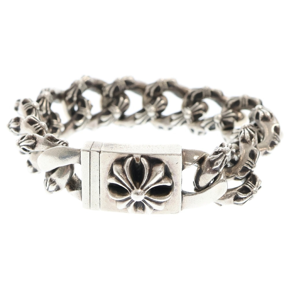 CHROME HEARTS(クロムハーツ) 12LINK XTRA FANCY CHXボックスID エクストラファンシーブレスレット シルバー