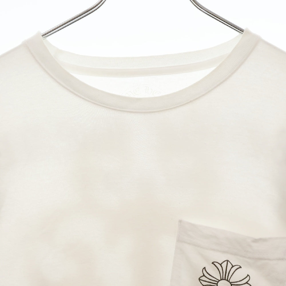 CHROME HEARTS(クロムハーツ) L/S Tee バックヴァインダガープリント 長袖Tシャツ ホワイト