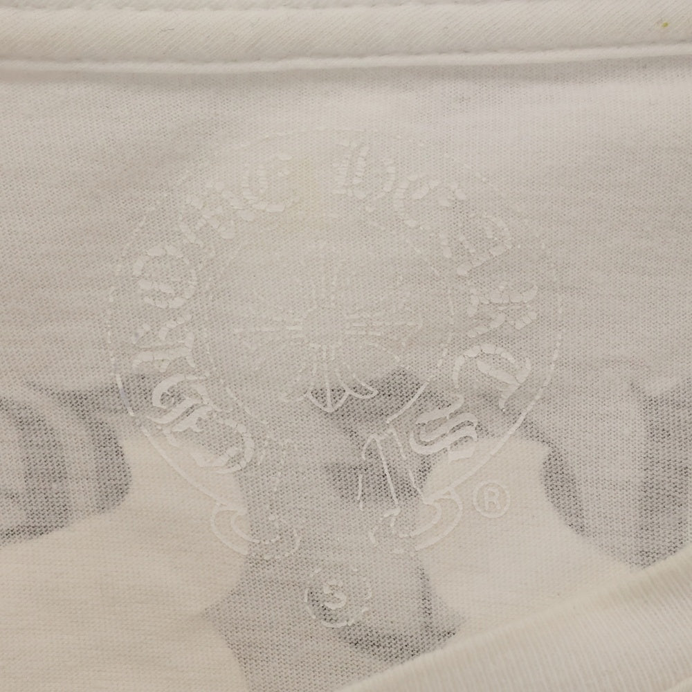 CHROME HEARTS(クロムハーツ) L/S Tee バックヴァインダガープリント 長袖Tシャツ ホワイト