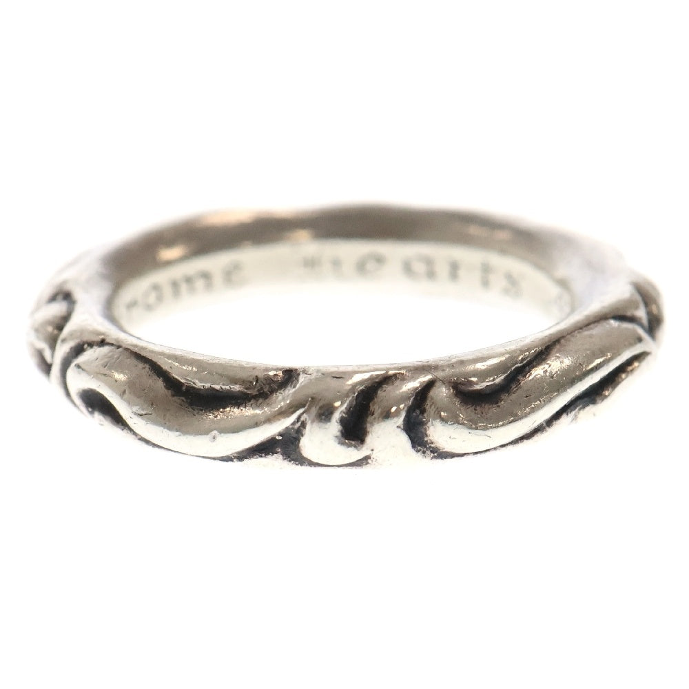 CHROME HEARTS(クロムハーツ) SCRL BAND スクロールバンド リング シルバー BCA351