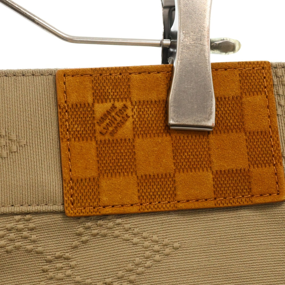 LOUIS VUITTON(ルイヴィトン) 25SS モノグラム エンブロイダリー スケートパンツ RM251M SYW HSD77W/1AHBM8 ブラウン