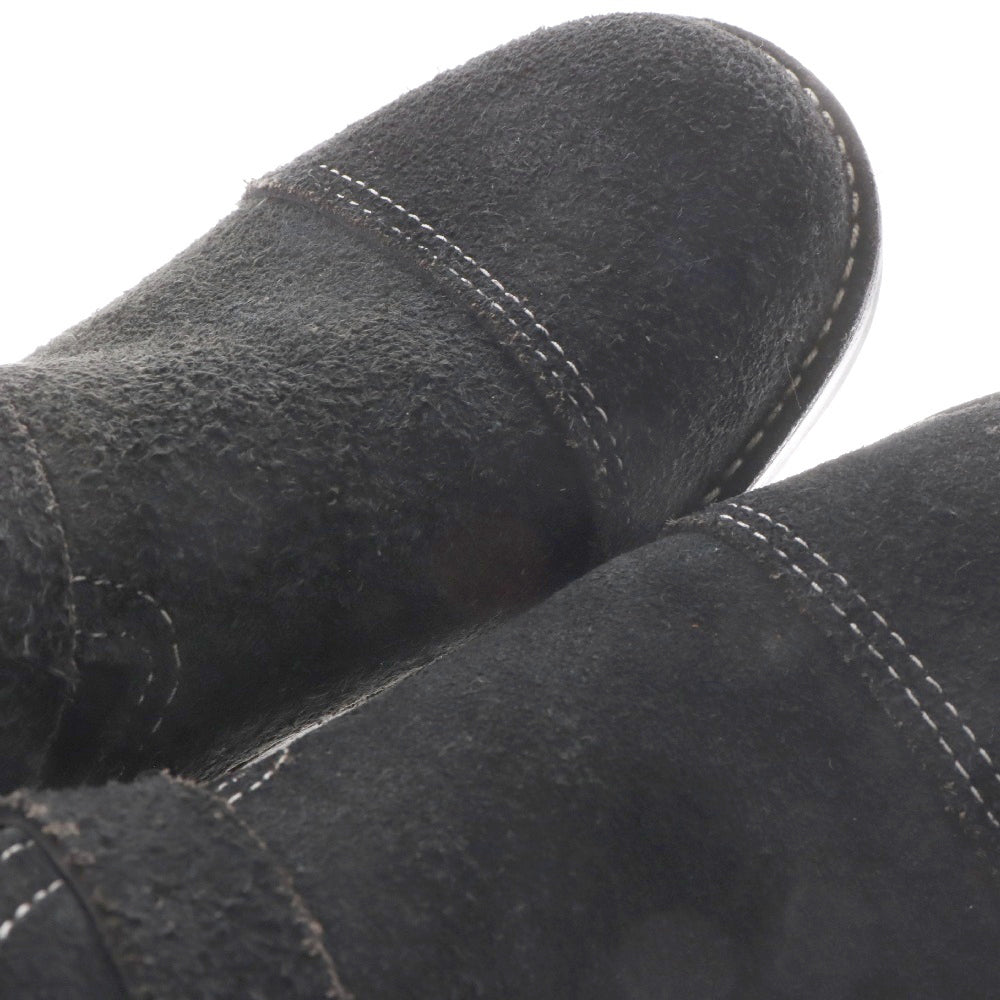CHROME HEARTS(クロムハーツ) ×WESCO BOSS ウエスコ ボス ガンスリンガースウェードレザー スモールCH付き エンジニアブーツ ブラック